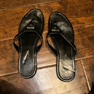 Prada flip flops